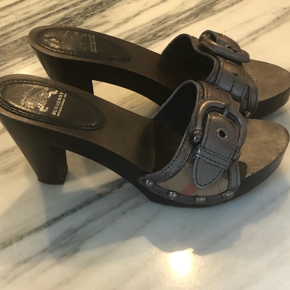 ❤️ BURBERRY HEELS SIZE 6 - Picture 5 of 5